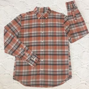 J. Crew  Summer Plaid Shirt button down